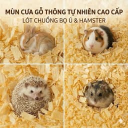 Mùn Cưa Gỗ Thông Lót Chuồng Hamster, Mùn Cưa Gỗ Tự Nhiên Làm Giá Thể Trồng Cây. Shop WOOD DECOR 09 2