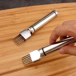 Dao cắt sợi hành, chẻ sợi rau muống, inox không gỉ có nắp đậy lưỡi dao 5