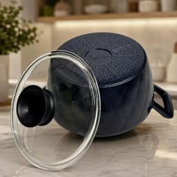 NỒI SALON LOCK&LOCK CHỐNG DÍNH CERAMIC PHỦ TITANIUM 18CM 4