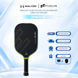 Vợt Pickleball Elite X V2 Tardio Facolos Chính Hãng - Phiên Bản Giới Hạn 2026, Công Nghệ Lõi Mới Nhất! 4