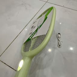 Vợt bắt muỗi 3 lớp lưới DP G809 Sạc Type-c và gấp gọn 2 Trong 1 2