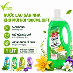 Nước Lau Sàn Gift Hương Thiên Nhiên Lưu Hương Lâu GD350 - Dung Dịch Lau Sàn Gift Khử Mùi Hiệu Quả 1