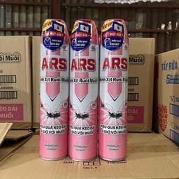 Bình Xịt Ruồi Muỗi ARS PINK Hồng (600ml) 7