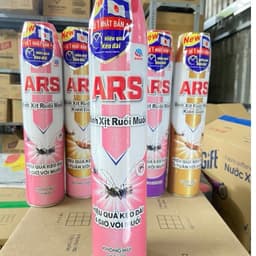 Bình Xịt Ruồi Muỗi ARS PINK Hồng (600ml) 5