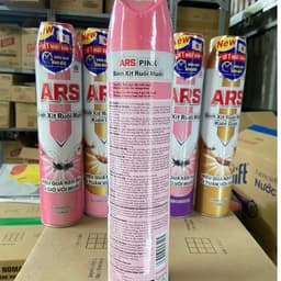 Bình Xịt Ruồi Muỗi ARS PINK Hồng (600ml) 3