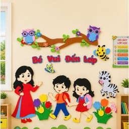 Đồ mầm non - Tổng hợp tranh góc mầm non dùng trang trí nhiều mẫu 4
