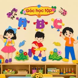 Đồ mầm non - Tổng hợp tranh góc mầm non dùng trang trí nhiều mẫu 6