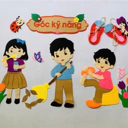 Đồ mầm non - Tổng hợp tranh góc mầm non dùng trang trí nhiều mẫu 7