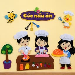 Đồ mầm non - Tổng hợp tranh góc mầm non dùng trang trí nhiều mẫu 8