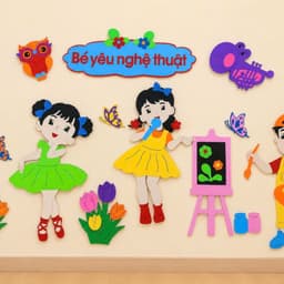 Đồ mầm non - Tổng hợp tranh góc mầm non dùng trang trí nhiều mẫu 9