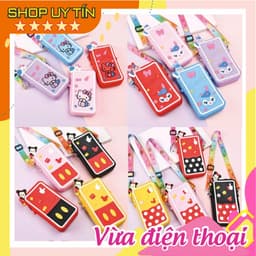 [Tổng hợp] [Trung, vừa điện thoại] Túi đeo chéo silicon pop it thời trang đựng bao lì xì, điện thoại, làm quà tặng 1