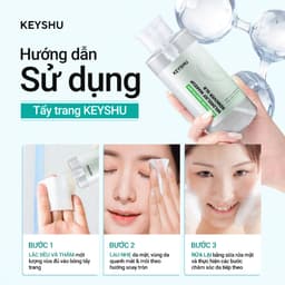 Nước Tẩy Trang Keyshu Makeup Remover 550g 4