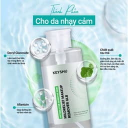 Nước Tẩy Trang Keyshu Makeup Remover 550g 3