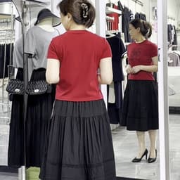 MẬP STYLE (47-90 KG) ÁO THUN ĐỎ IN, CHẤT RIP XỊN CO GIÃN, FORM BASIC DỄ MẶC, GAM MÀU TÔN DA 6