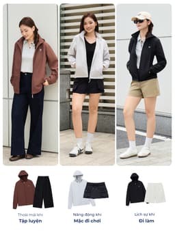 [BST THU ĐÔNG 2026] Áo khoác gió nữ YODY cản gió cản bụi, form basic, có mũ tiện dụng WCWC26A001 2