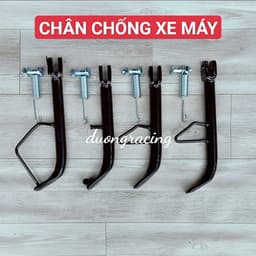Chân Chống Nghiêng Cho Wave RSX / Wave 110 các đời / Wave RS – Dày Cứng Cáp, Lắp Chuẩn Zin, Tặng Lò Xo & Ốc 3