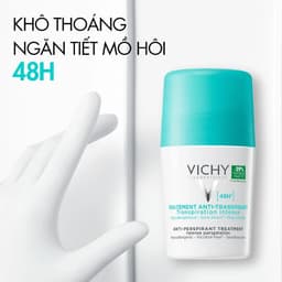 Lăn Khử Mùi Vichy 50ml Khô Thoáng 48h - Xanh, 50ml 3