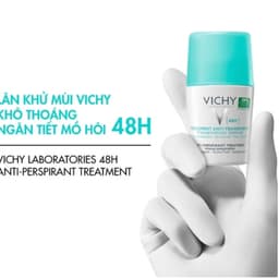 Lăn Khử Mùi Vichy 50ml Khô Thoáng 48h - Xanh, 50ml 2