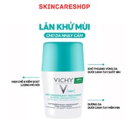Lăn Khử Mùi Vichy 50ml Khô Thoáng 48h - Xanh, 50ml 1