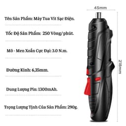 Máy Khoan Pin Sạc Bắt Vít Cầm Tay 47 Món. LMS 4