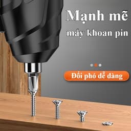 Máy Khoan Pin Sạc Bắt Vít Cầm Tay 47 Món. LMS 7