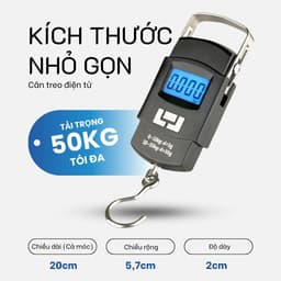 Cân Điện Tử Cầm Tay Mini Có Móc Treo WH-A08 và Cân cầm tay 10kg mẫu mới. LMS 3