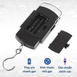Cân Điện Tử Cầm Tay Mini Có Móc Treo WH-A08 và Cân cầm tay 10kg mẫu mới. LMS 6