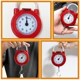 Cân Điện Tử Cầm Tay Mini Có Móc Treo WH-A08 và Cân cầm tay 10kg mẫu mới. LMS 9