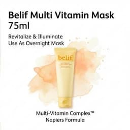 Set Mặt Nạ Ngủ Phục Hồi Belif Super Knights Multi Vitamin Mask 50ml + 25ml, Dưỡng Sáng, Cấp Ẩm Qua Đêm 3