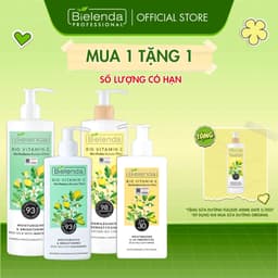 [ORIGINAL DATE 5/2027] Sữa dưỡng thể trắng da Bielenda Bio Vitamin C Moisturizing And Toning Body Milk 250-400ml 1