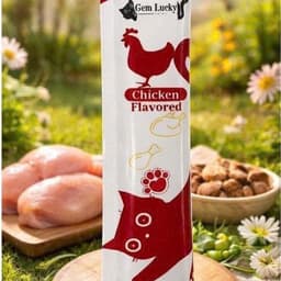 [COMBO 50/100/200] Súp Thưởng Dinh Dưỡng GEMLUCKY Cho Mèo, Vị Gà, Cá Hồi, Cá Ngừ 7