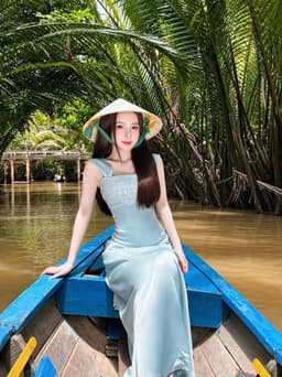 Đầm váy dài, Đầm 2 dây mocking eo chất Lụa Tô Châu Ánh Nhung phối Kim Sa lấp lánh dáng dài_QCMK 2