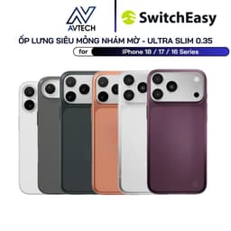 Ốp Lưng SwitchEasy Siêu Mỏng 0.35 Ultra Slim cho iPhone 18 Pro Max / 18 Pro / 17 Pro Max / 17 Pro / Air / 17 / 16 1