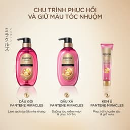 [LIVE] Combo Dầu Gội + Xả Phục Hồi Cho Tóc Nhuộm PANTENE Color Shine & Repair 415ML 6