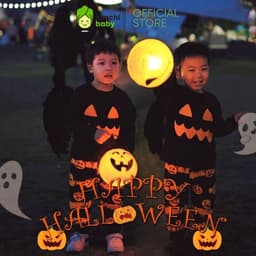[BÉ 10-29KG] Bộ Dài Tay Cotton 4C Cho Bé Trai, Bé Gái KIMCHIBABY Hoạ Tiết Halloween, Đồ Bộ Cho Bé Mặc Nhà MKMTD2240 7