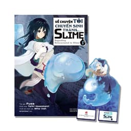 Truyện tranh - VỀ CHUYỆN TÔI CHUYỂN SINH THÀNH SLIME Tập 1 seal kèm Standee - NXB Kim Đồng 5