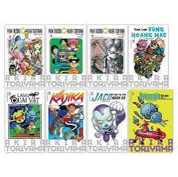 Full bộ 8q Dragon Ball - Tuyển tập Akira Toriyama trọn bộ 8 tập