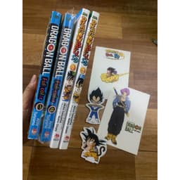 Combo 4q vở Dragon ball color + sd kèm phụ kiện 1