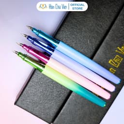 Bút luyện chữ đẹp Hồn Chữ Việt N07, ngòi lá tre mềm dễ dàng tạo nét thanh đậm, bút mực, bút máy 3