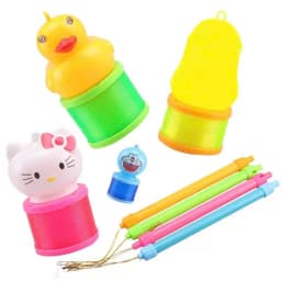 Đèn lồng lò xo xinh xắn hoạt hình có sẵn đèn led cho bé 5
