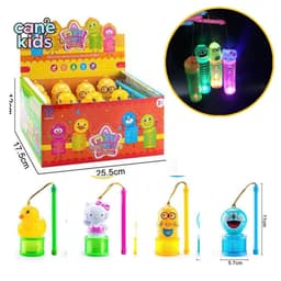 Đèn lồng lò xo xinh xắn hoạt hình có sẵn đèn led cho bé 2