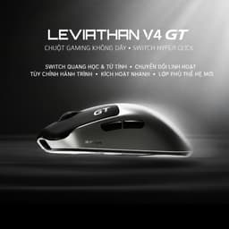 Chuột Gaming Không Dây RAWM Leviathan V4 GT Dual 8K PAW3950 54g Chính Hãng Full VAT 2