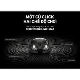 Chuột Gaming Không Dây RAWM Leviathan V4 GT Dual 8K PAW3950 54g Chính Hãng Full VAT 4