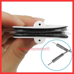 Cặp miếng dán điện xung dẻo dùng cho máy đa năng Đại Thần Thông DTT Care 086, 4cm x 6cm, loại dày tốt 2026 6