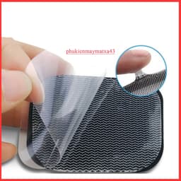 Cặp miếng dán điện xung dẻo dùng cho máy đa năng Đại Thần Thông DTT Care 086, 4cm x 6cm, loại dày tốt 2026 5