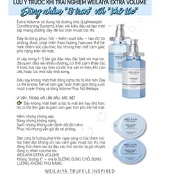 (Công ty) Dầu gội xả Weilaiya TÍM PHỒNG TÓC KIỀM DẦU Phục Hồi Đa Tầng Nấm Truffle 450ml 3