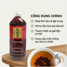 Trà Ô Long Globe 2 Lít Nhật Bản Thanh Mát Tự Nhiên, Hỗ Trợ Giảm Hấp Thu Chất Béo, Bổ Sung Vitamin C 4