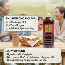 Trà Ô Long Globe 2 Lít Nhật Bản Thanh Mát Tự Nhiên, Hỗ Trợ Giảm Hấp Thu Chất Béo, Bổ Sung Vitamin C 2