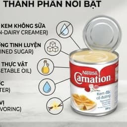 Sữa đặc Nestle Carnation Creamer Đặc Có Đường 388g – Bí Quyết Cho Ly Cà Phê Béo Ngậy, Món Bánh Thơm Ngon Chuẩn Vị 3