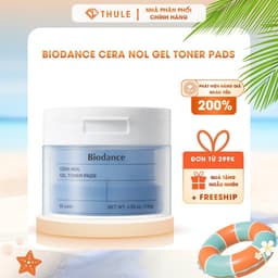 Miếng Toner Pads Biodance Cera-nol Gel Toner Pads 60 Miếng – Toner Pad Gel Hàn Quốc, Làm Dịu Da Nhạy Cảm, Phục Hồi Hàng 1
